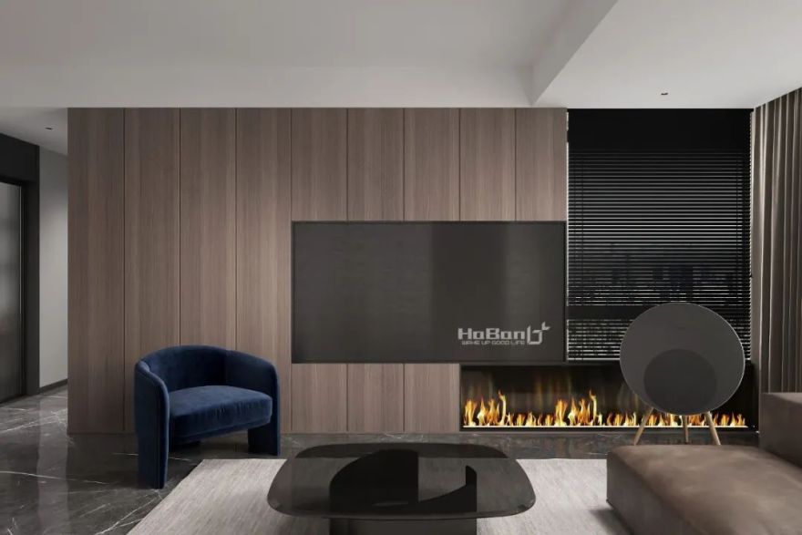 内江阳光天麓现代家居,演绎摩登绅士风格-12