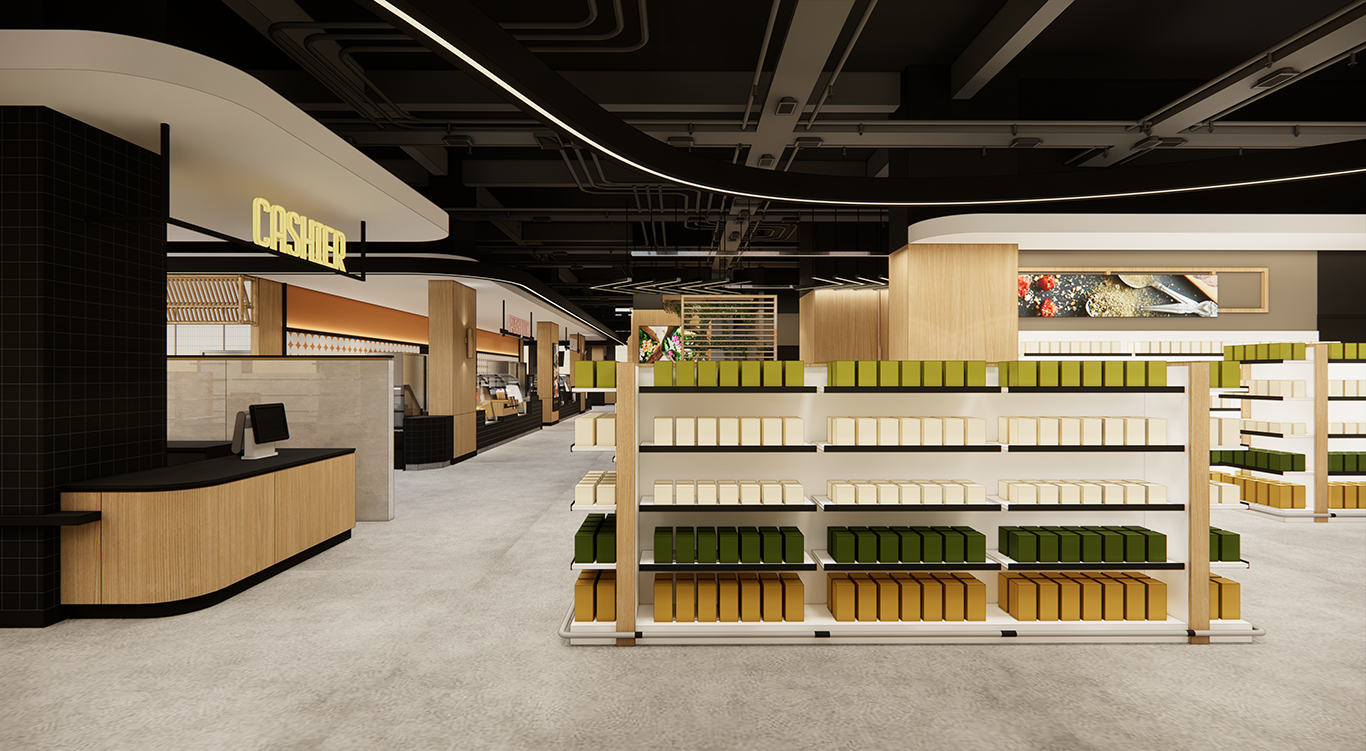 新零售超市设计丨再設計空间事務所-11