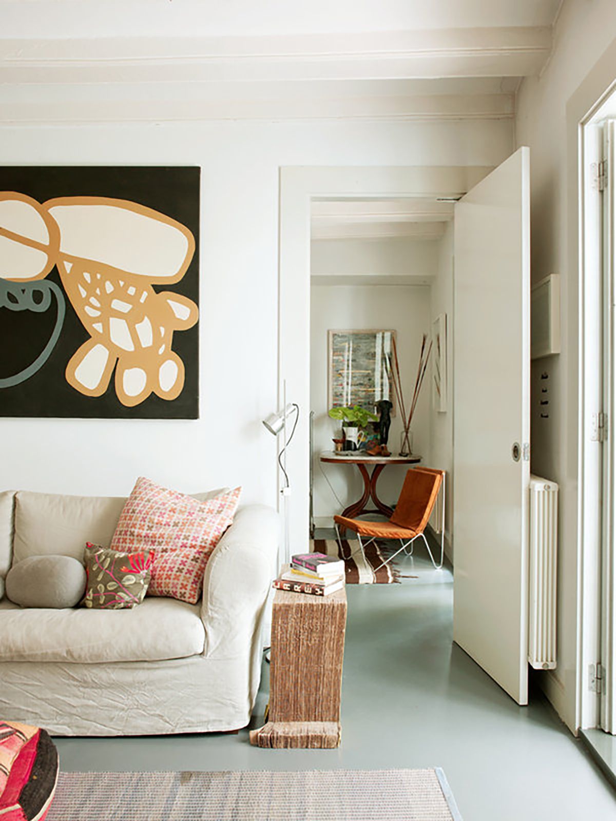 巴塞罗那古堡区优雅公寓 | 绿意盎然的宁静空间-11