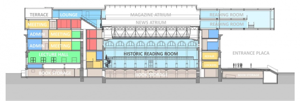 悬浮之阅 · 奥地利格拉茨大学图书馆扩建改造丨Atelier Thomas Pucher 事务所-46