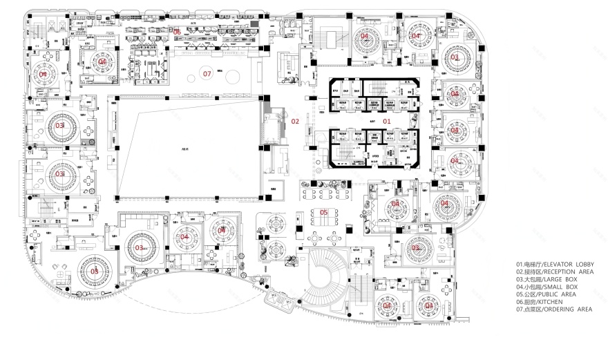 浙江义乌铂金港澳门海鲜姿造餐饮丨中国金华丨构造空间设计,森川设计,春晓软装设计-62