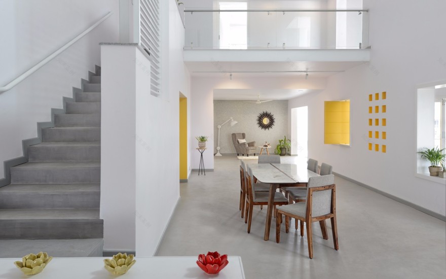 Spacefiction Studio 隐私与公开空间的“度”:Never-Apart-ment 住宅-41