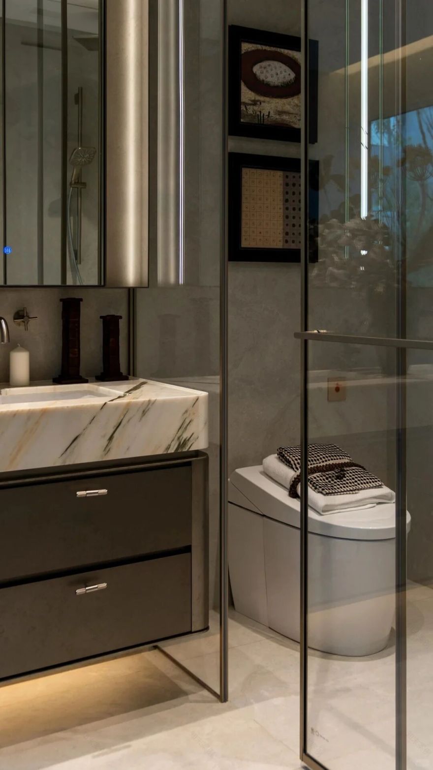 成都麓湖生态城黑石岛垂直五连墅丨中国成都丨ARCHER(建筑设计),继景设计(室内设计)-46