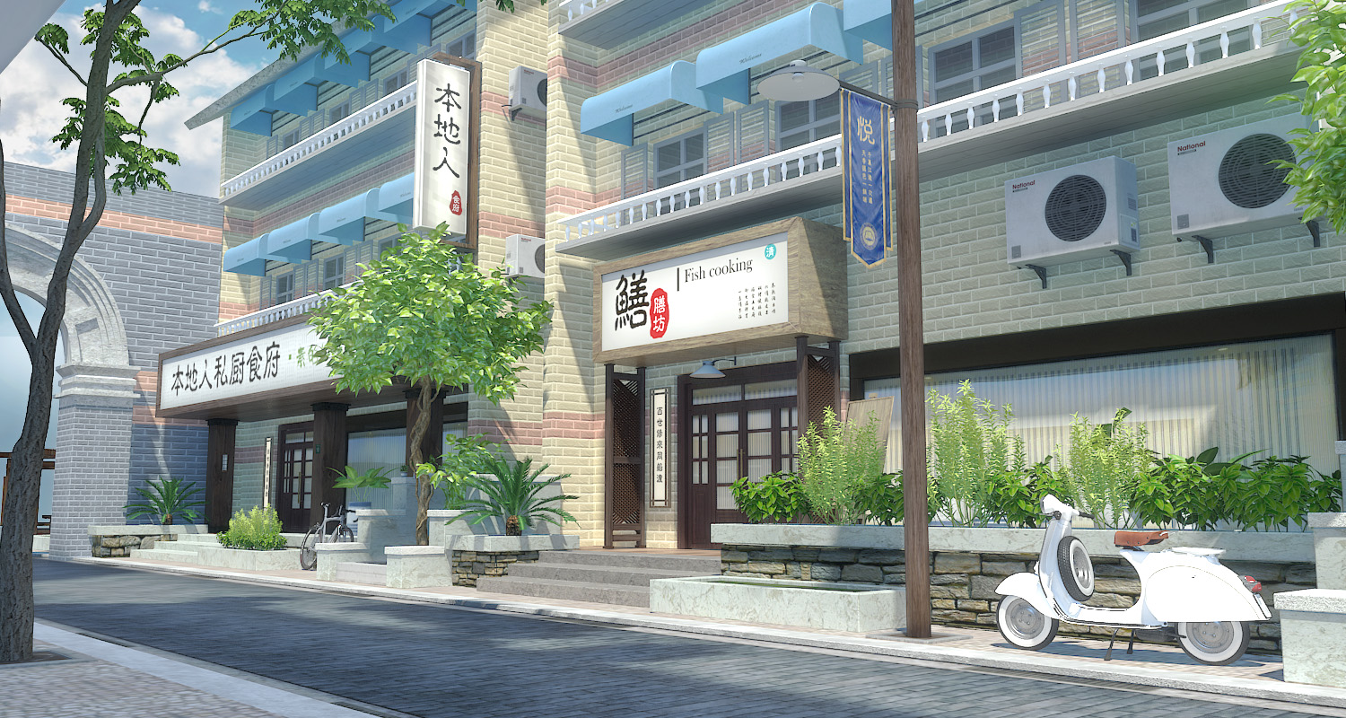 来自平行世界的水乡美食村-5