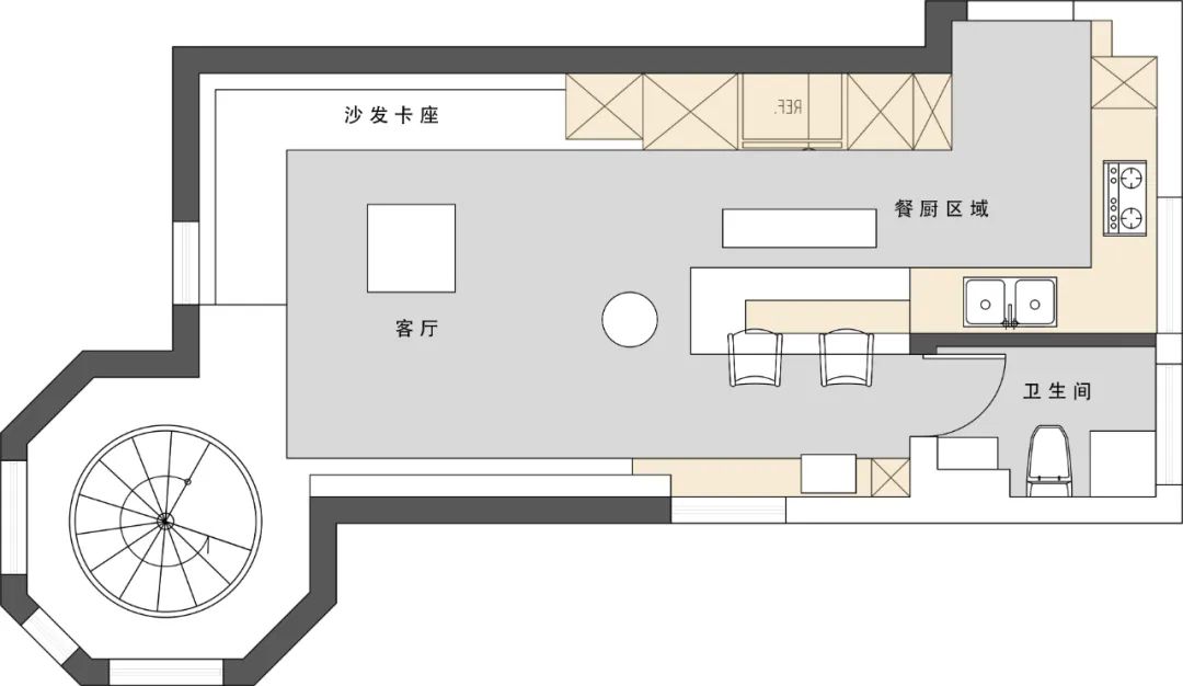 贪心之作 · 75平米老小区的完美改造丨中国南京丨弄空间建筑设计-41