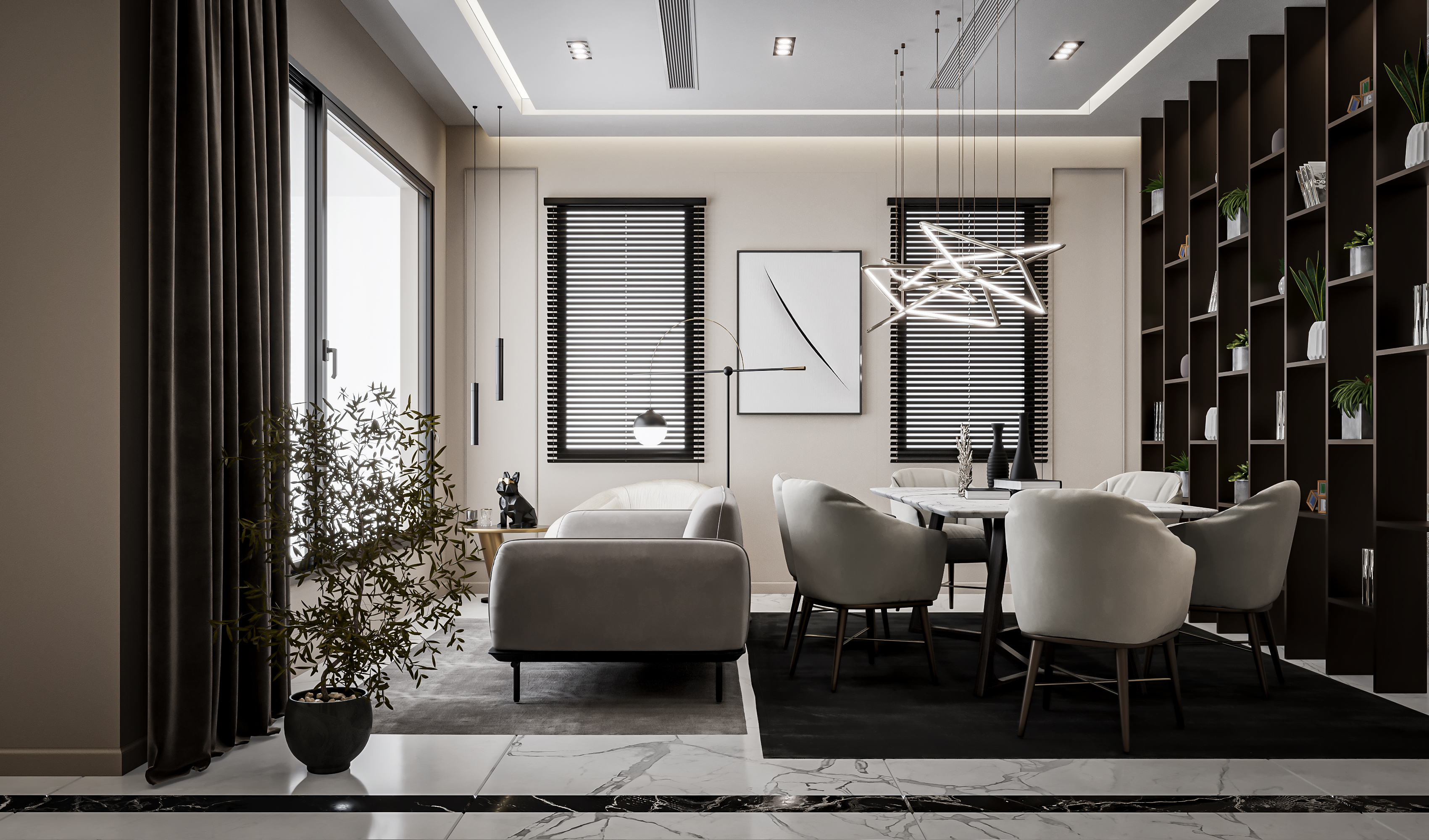 NEO CLASSIC VILLA 设计丨沙特阿拉伯利雅得-27