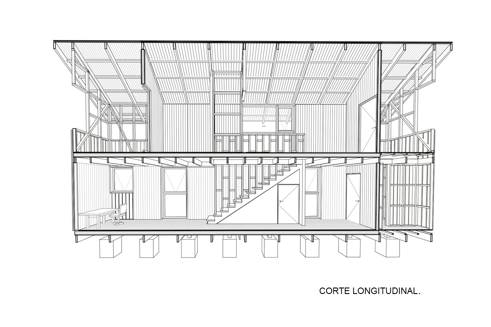 El Tume House | 融入自然的智利南部风格住宅-31
