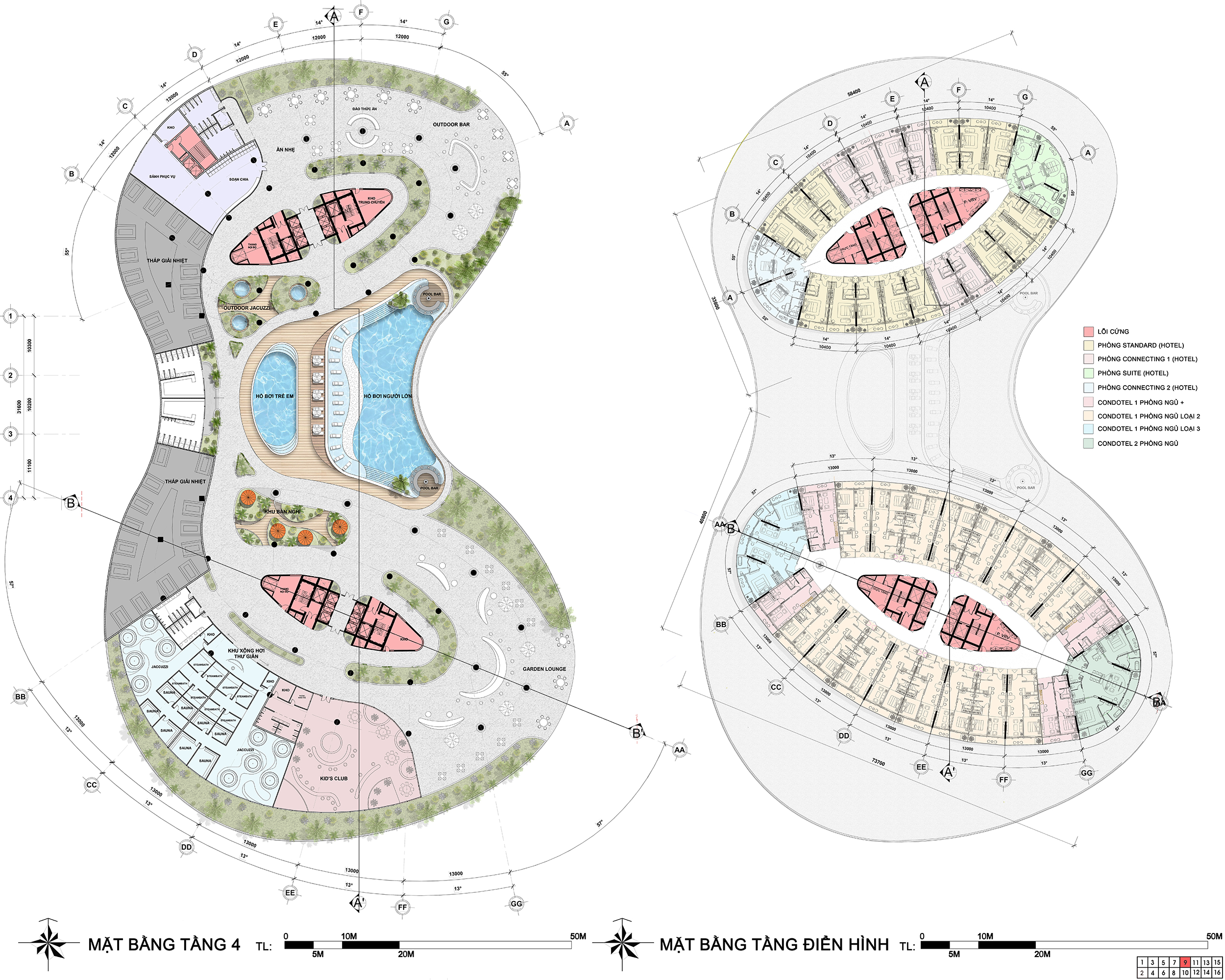 PROJECT: PARASOL HOTEL NHA TRANG (GRADUATION PROJECT)-21