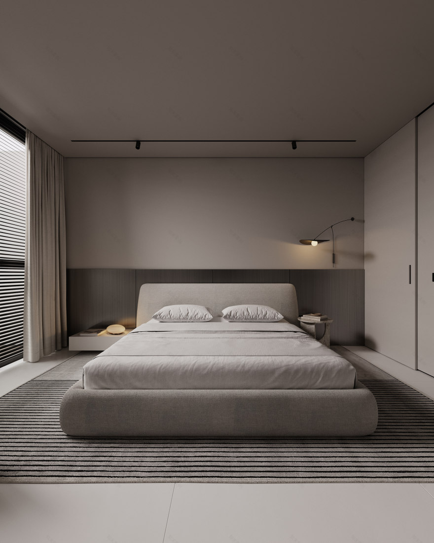 单色开放式公寓丨阿联酋迪拜-6