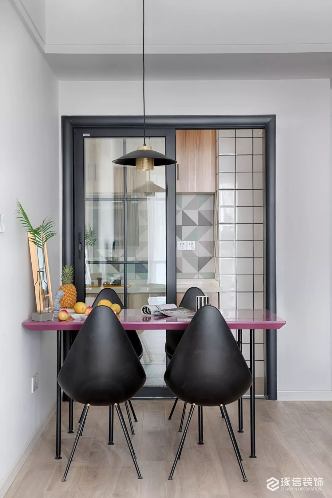 北欧混搭小两室，12W 打造出租屋变美宅-77