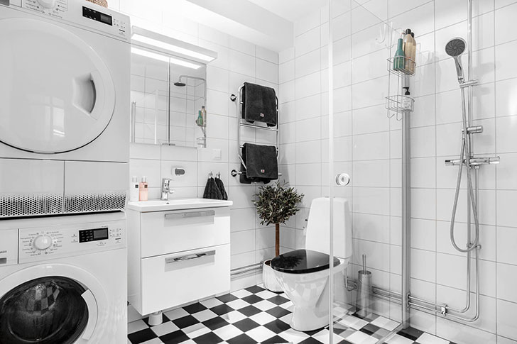 斯德哥尔摩 52 平米公寓，大窗打造纽约 loft 风格-18