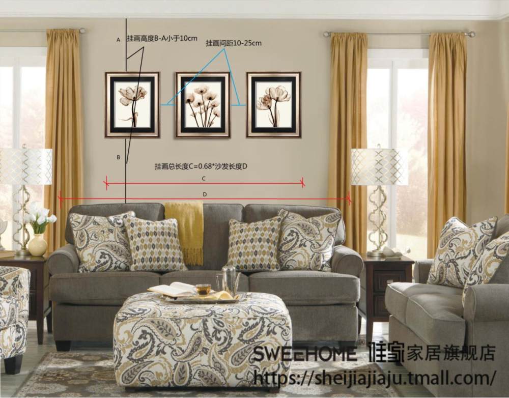 装修风格搭配，墙面装饰画选择技巧-11