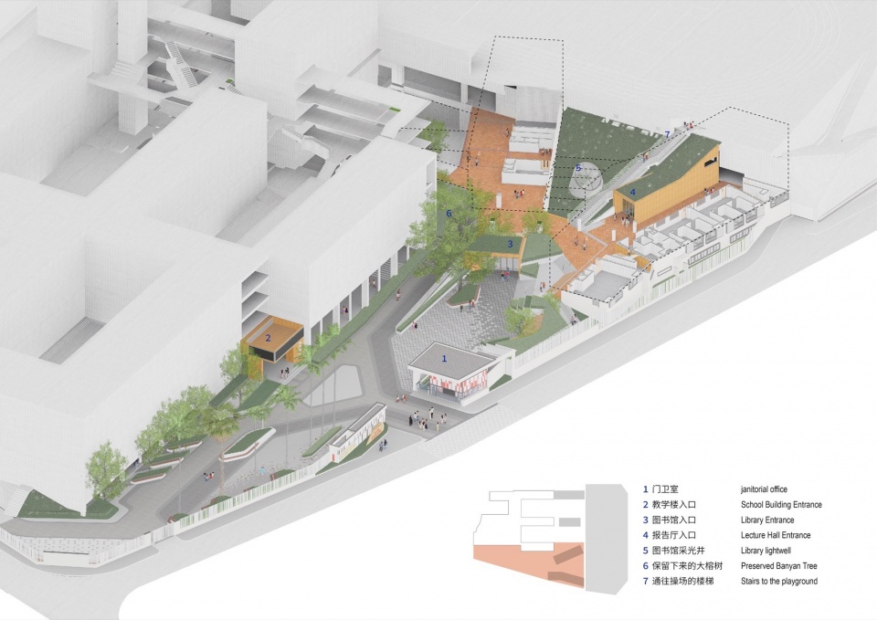 红岭中学石厦校区改扩建丨中国深圳丨土木石建筑设计事务所-106