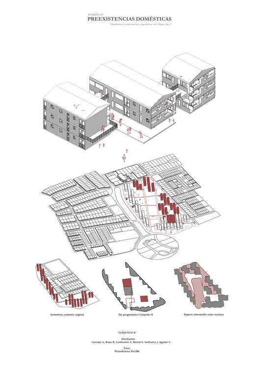 Pre E·istencias Domésticas工作坊项目丨智利圣地亚哥丨智利圣托马斯技术大学建筑学院21个团队-100