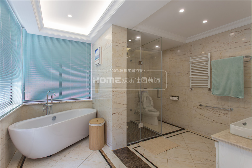 成都观城 220 平简约美式装修,家庭温馨空间设计-60