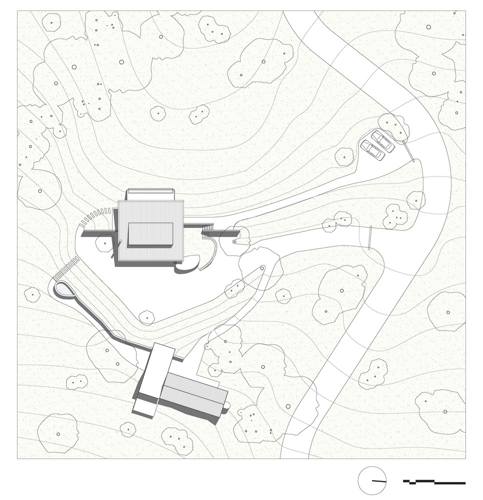 巴西半山坡住宅——自然与设计的完美融合-49