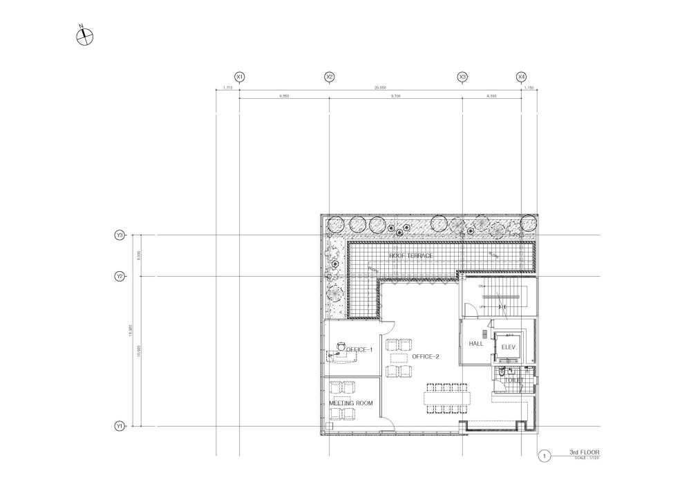 借鉴工厂建筑和钢结构几何感和谐的仓储式办公楼设计丨韩国南杨州市丨戈者设计-14