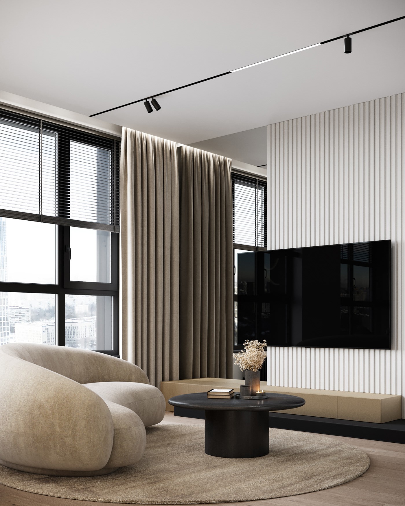 原木与绿色 打造出淡雅静气的住宅-4