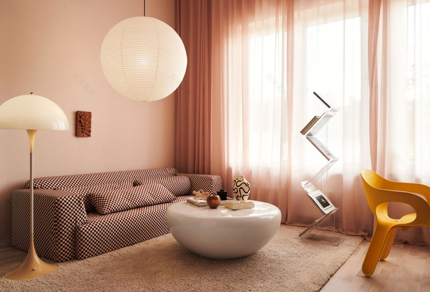 林妮雅·萨尔门 | 大胆用色,打破常规的室内设计新作-11