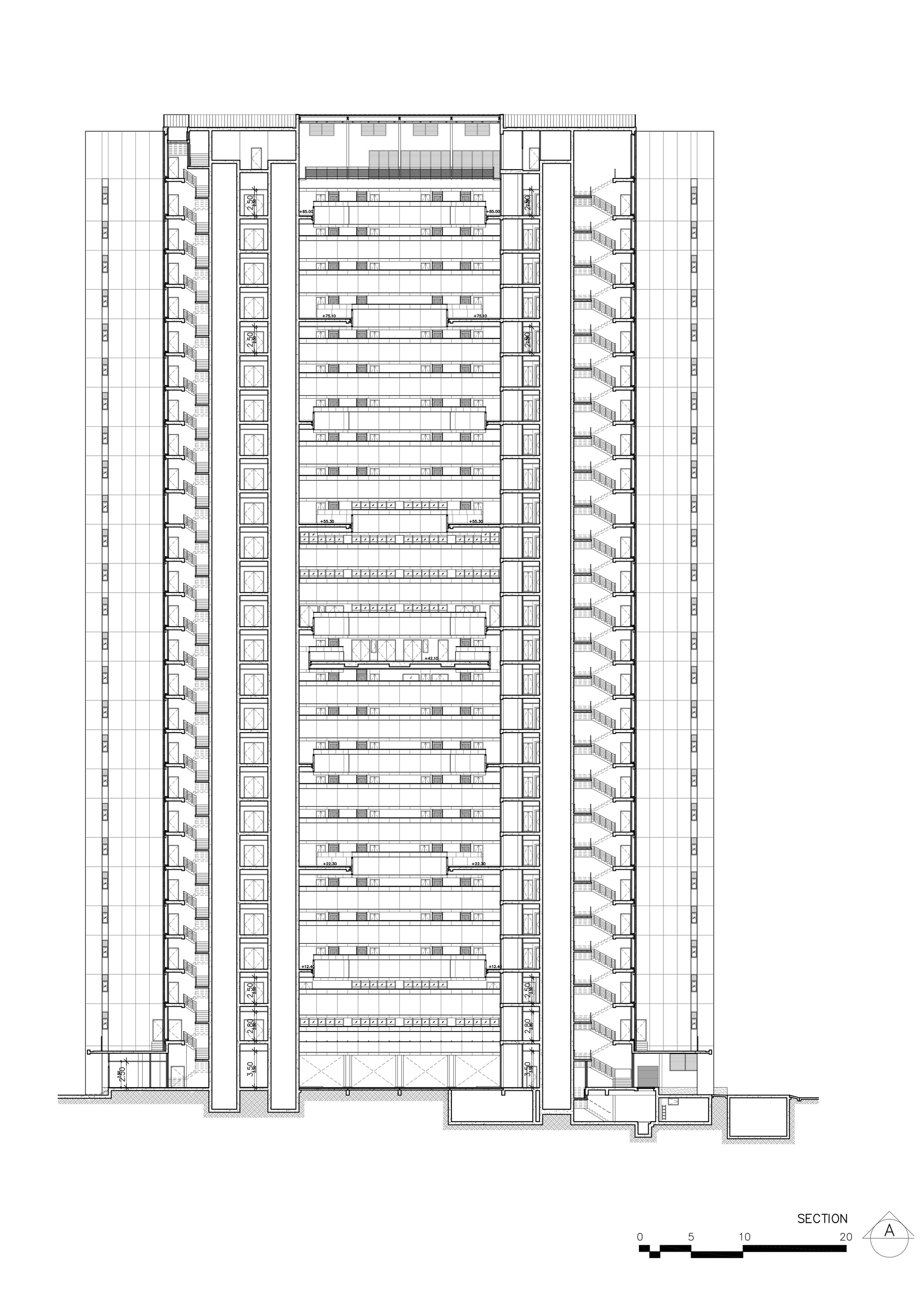 护士宿舍朱拉隆功纪念医院丨泰国曼谷丨Plan Architect-51