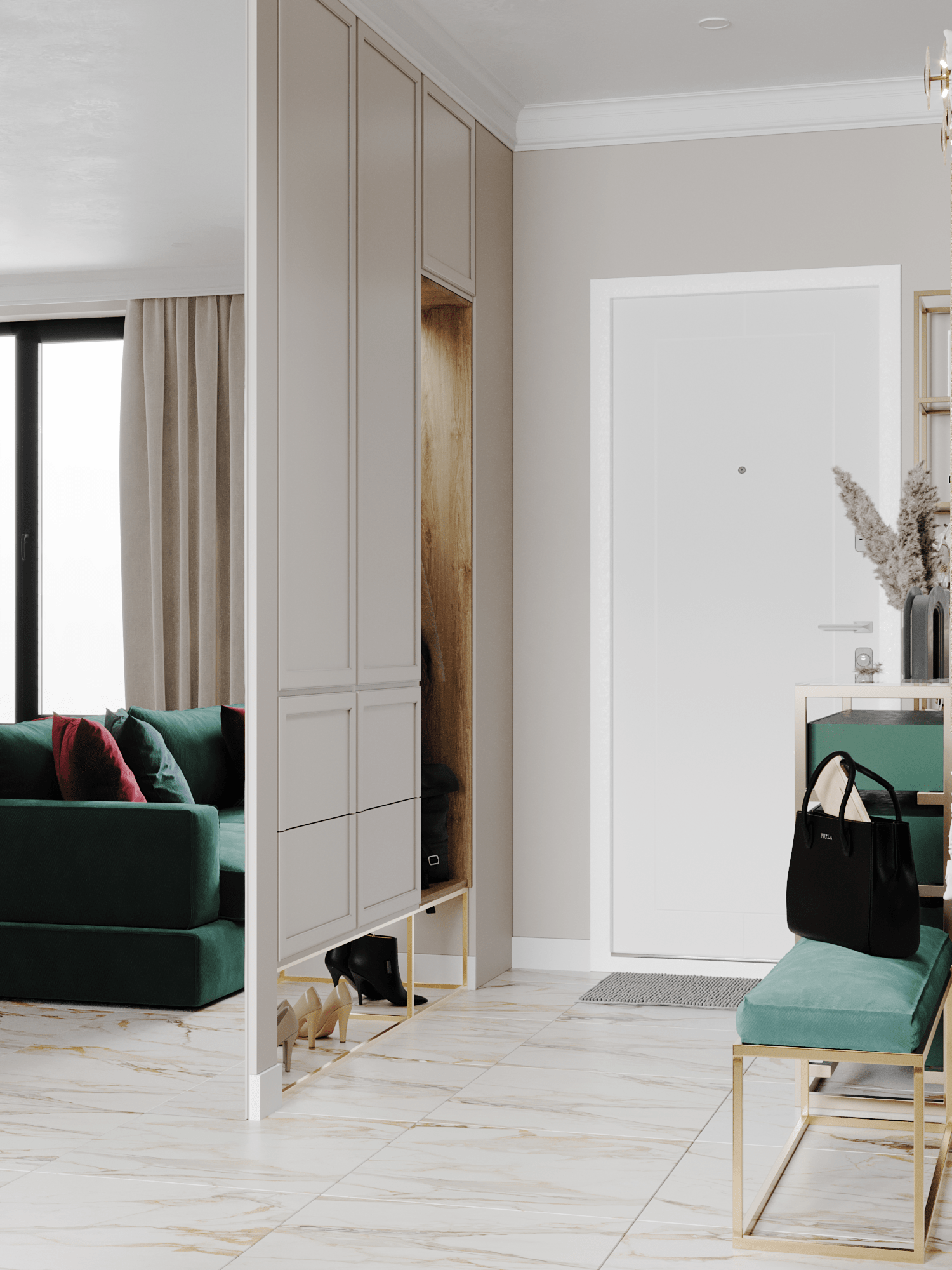 ЖК Time 两居室公寓设计-8