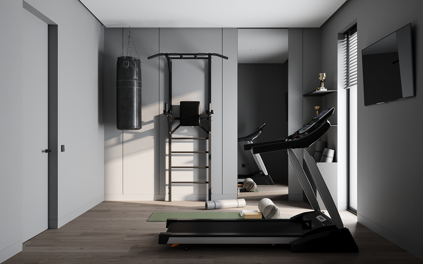 高级灰调 别墅简约空间设计！-20