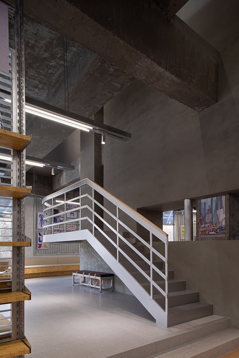 “猛咖”咖啡馆（大庆实验中学店）丨中国大庆丨慢珊瑚设计-75