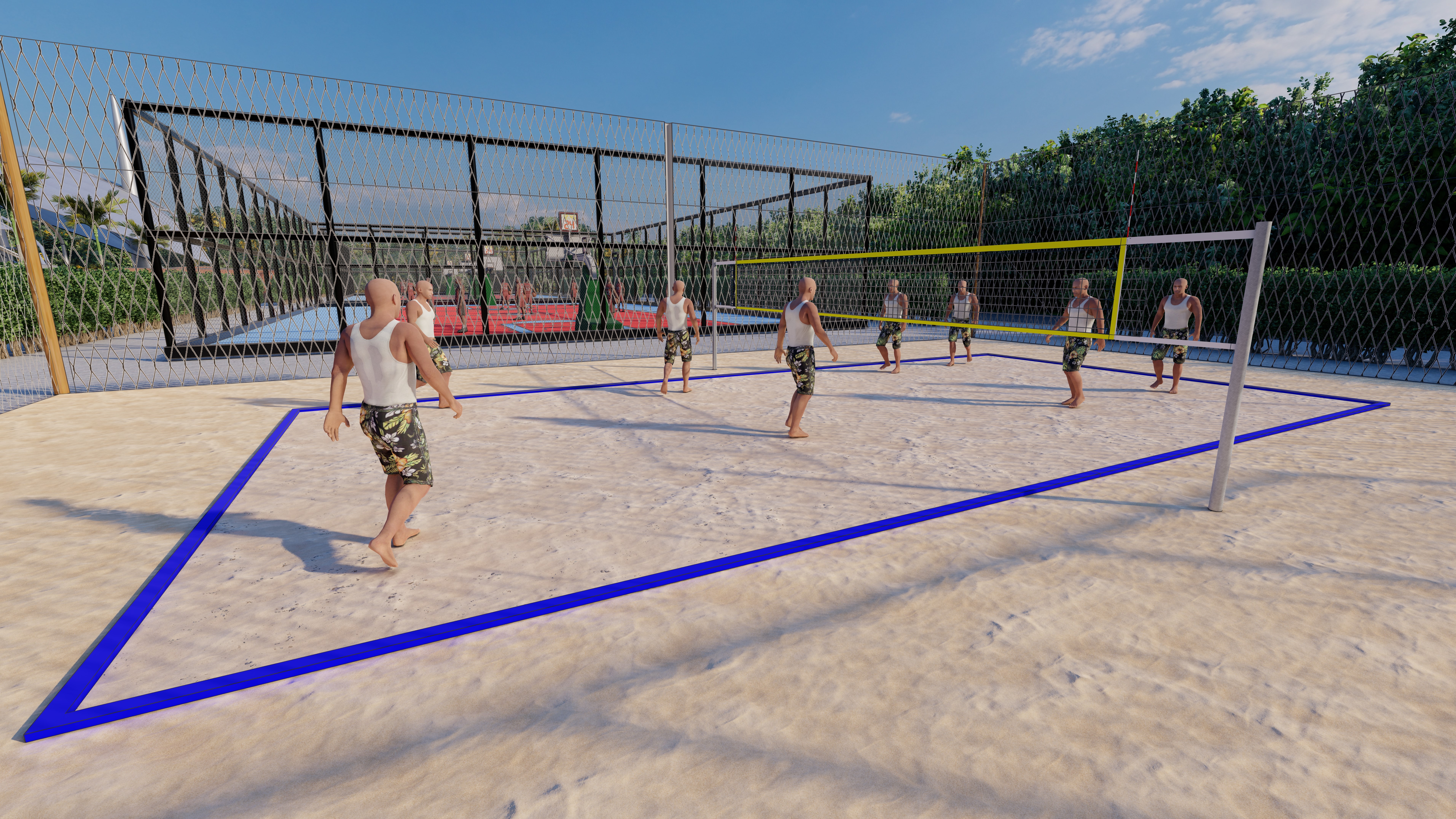 排球场-11