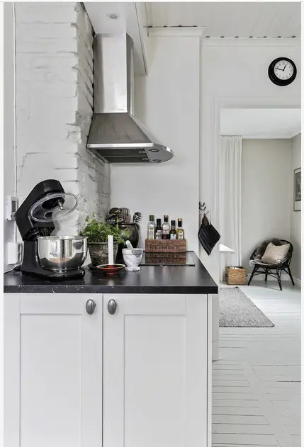 斯堪的纳维亚风格公寓，半开放式卫浴设计-6