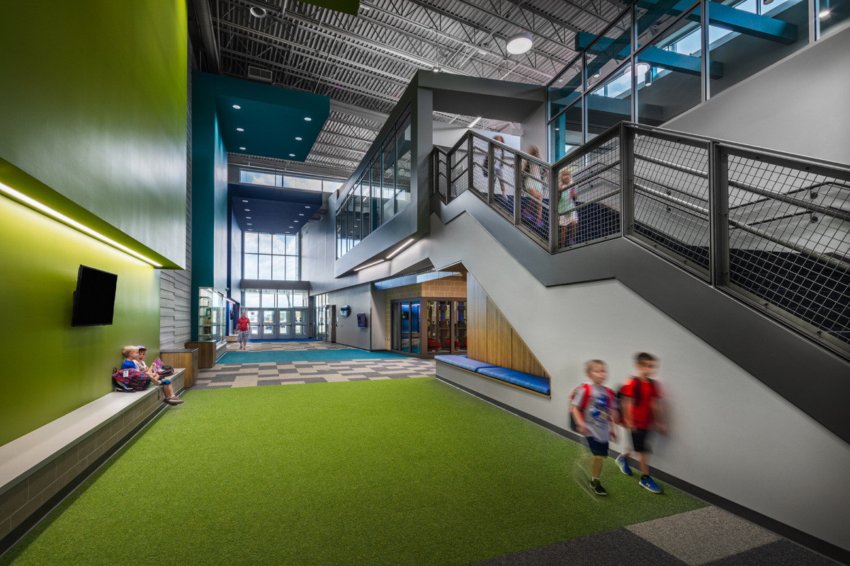 灵活学习空间 | Wisconsin 两所小学创新设计-16