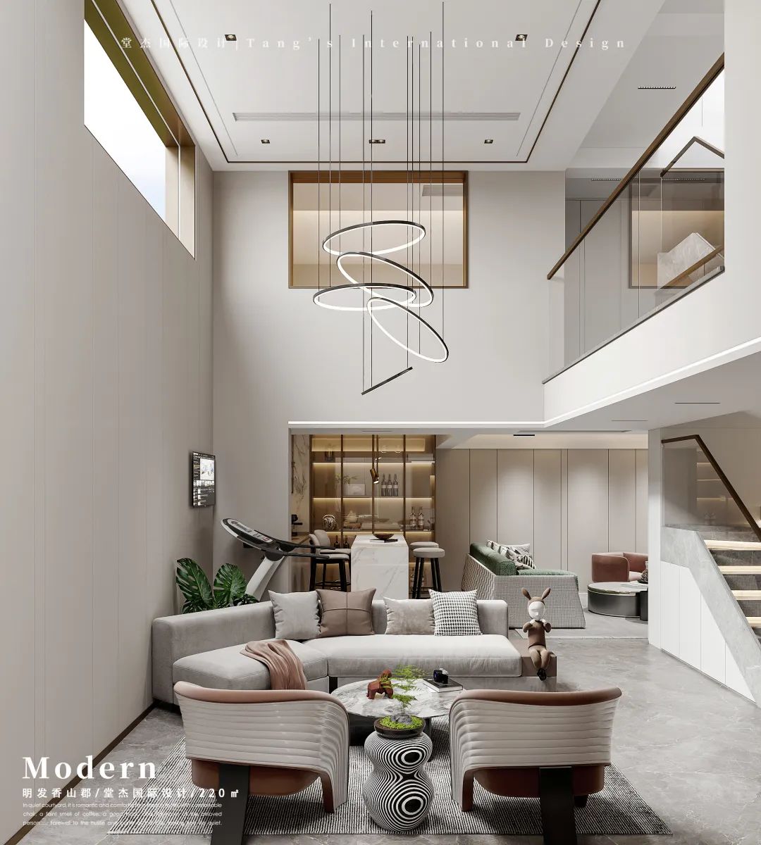 明发香山郡极简温馨之家丨中国南京丨堂杰国际设计-30