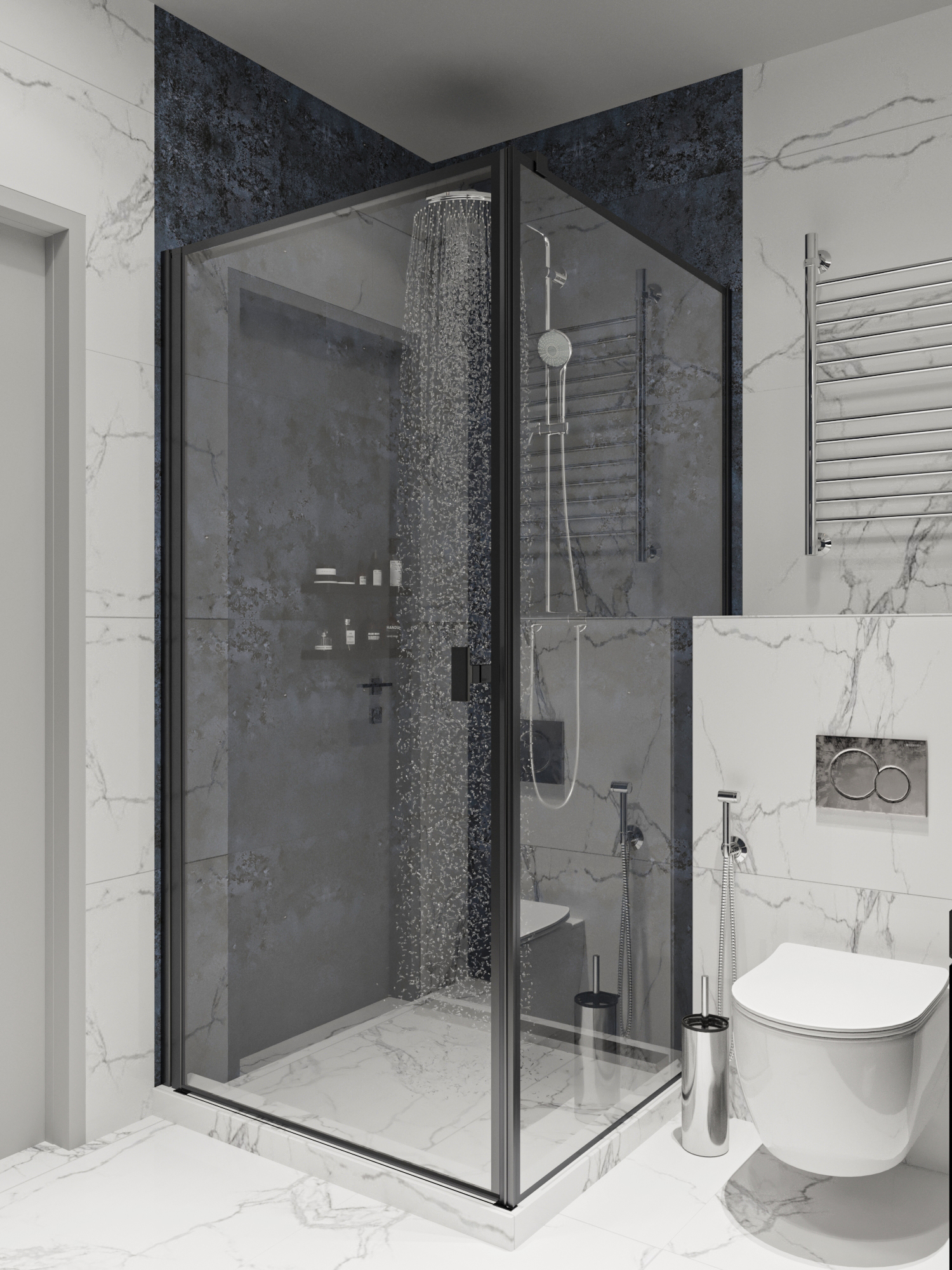 Дизайн Ванной комнаты ЖК "Минск-мир" г. Минск-8