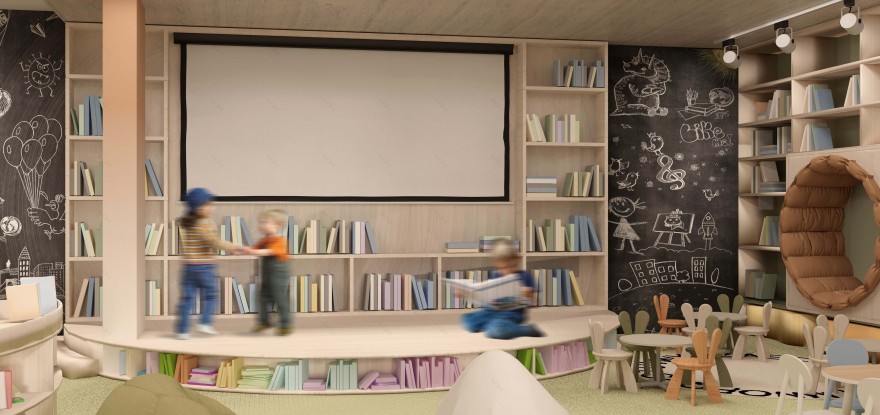 你所在社区的图书馆丨UkraineKyiv-16