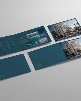 Minimal Real Estate Brochure | ברושור נדל"ן מינימליסטי
