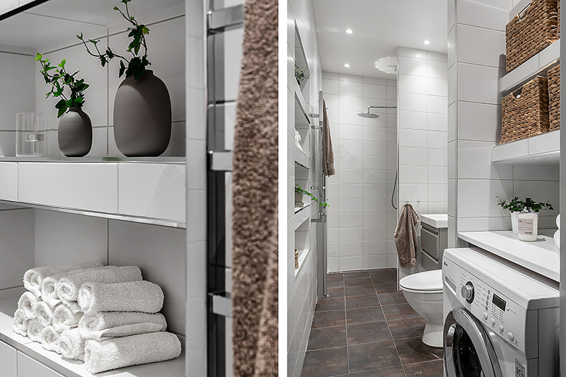 斯德哥尔摩 65 平米素雅灰调公寓设计-19