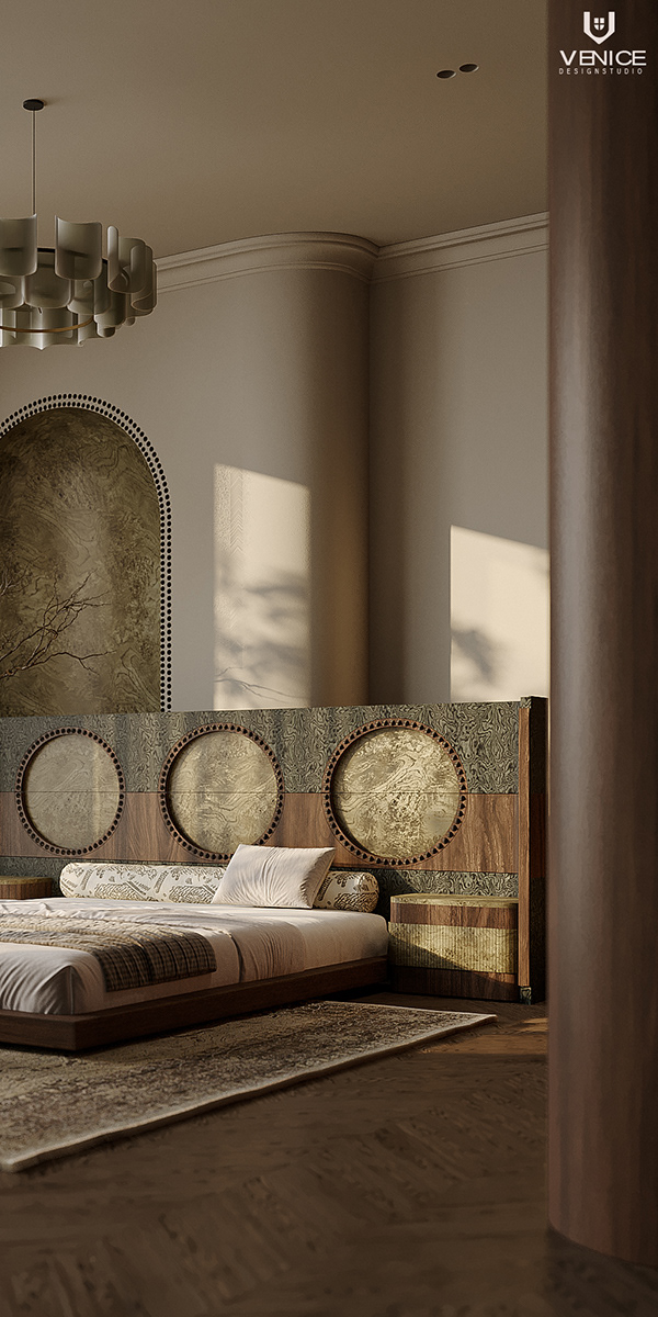 主卧室设计丨Mohammed Yossef-12