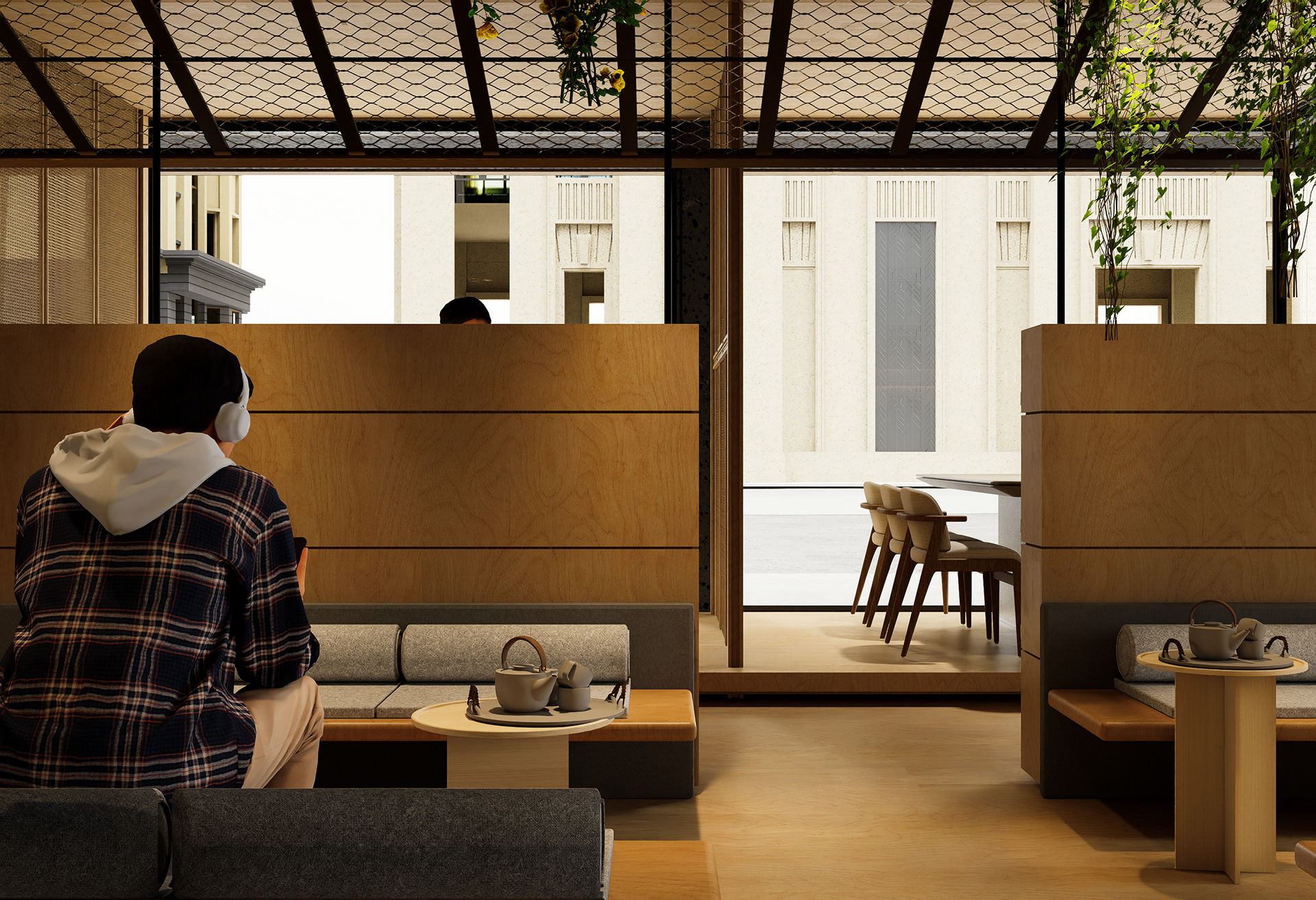 儒記茶飲 ROOJI tea house,弧影棲所・城市輕奢私寓丨中国台湾丨與儒記茶飲品牌,NT甯居室內高端工程,藍雅設計-31