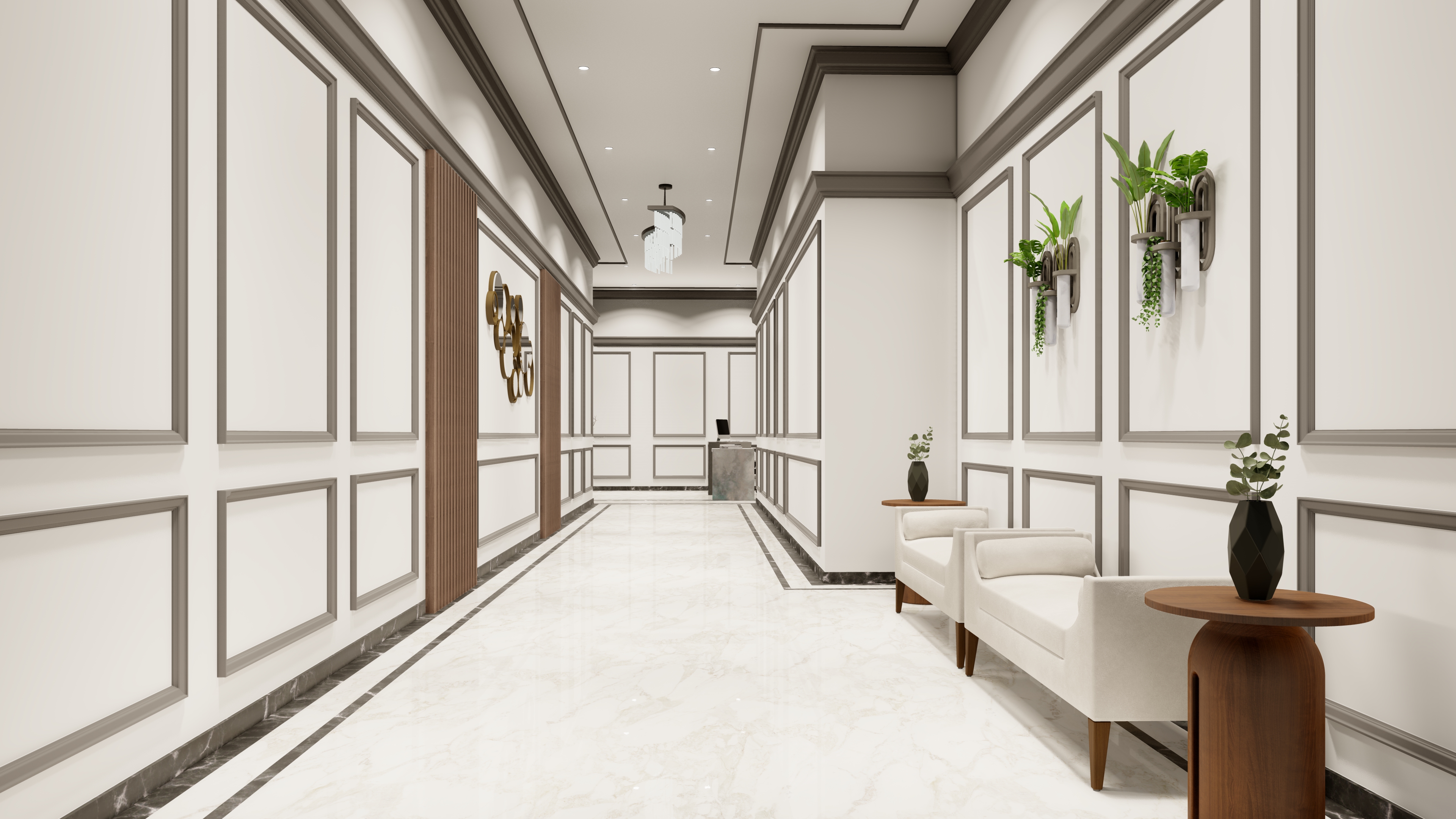 RESIDENTIAL APARTMENT LOBBY AND RECEPTION-9