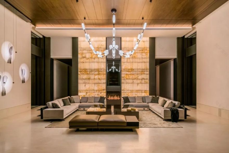 西班牙马尔韦利亚 3100㎡奢华别墅设计,现代优雅的豪宅典范-22