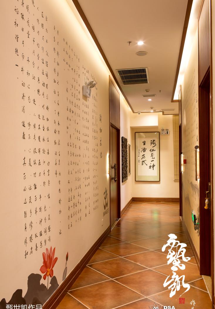 瑜伽馆丨甄世凯设计—【优雅.东方】鞍山市摩力瑜伽-28