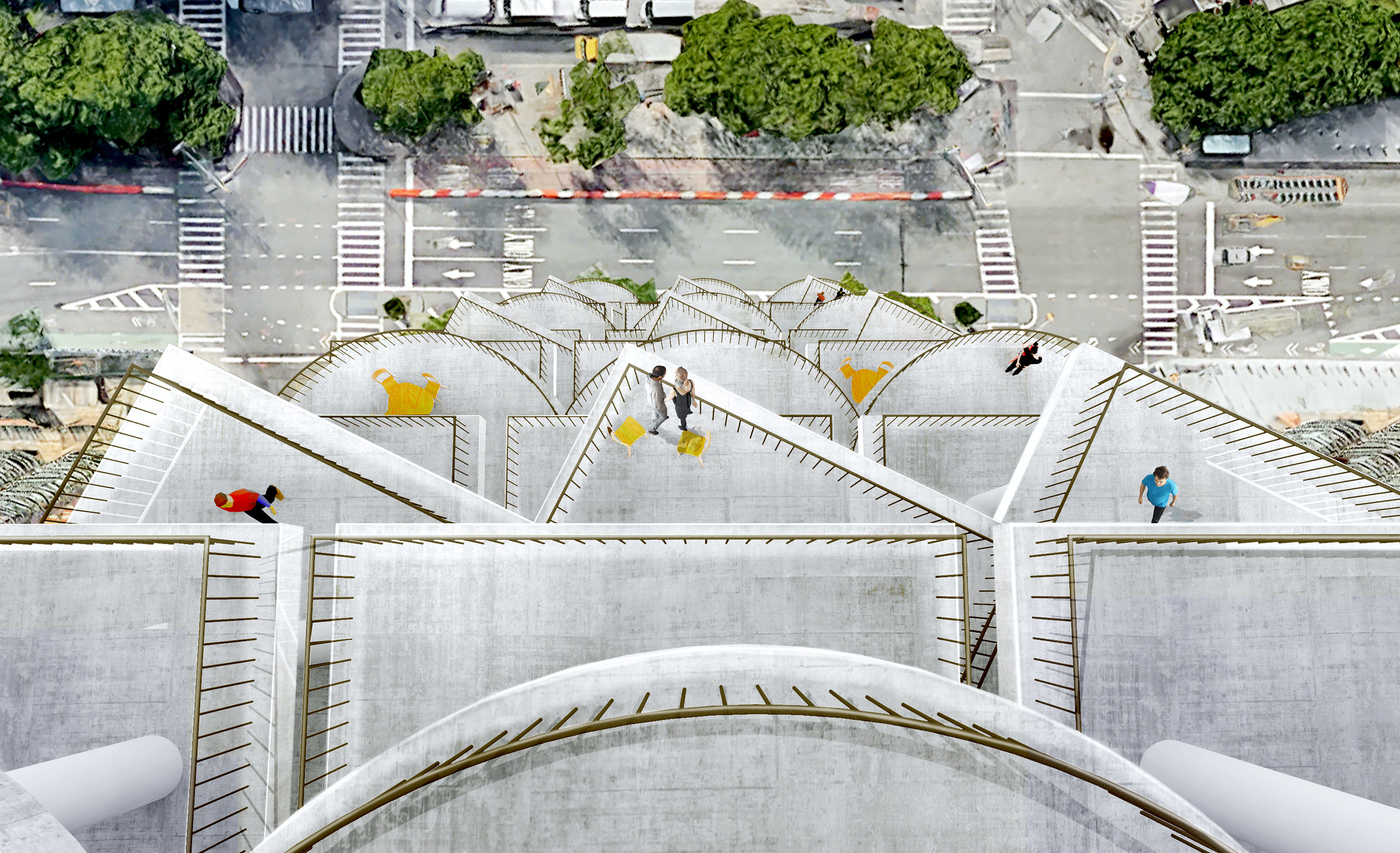 纽约经济适用房挑战项目（桌面公寓提案）丨美国纽约市丨Kwong Von Glinow Design Office-39