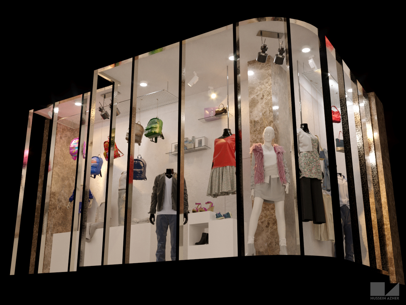 服装展厅设计-1