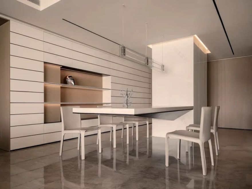 温州210㎡极简大平层私宅设计丨中国温州丨温州里外空间设计-80