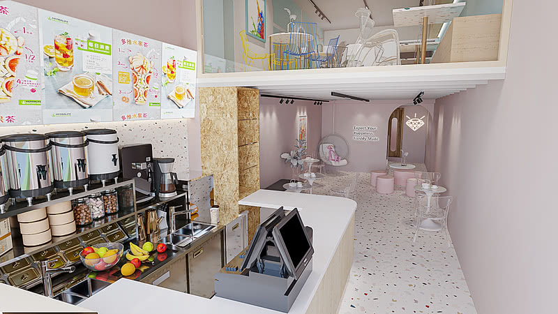 体育西康宝莱服装店设计丨李健锋-17