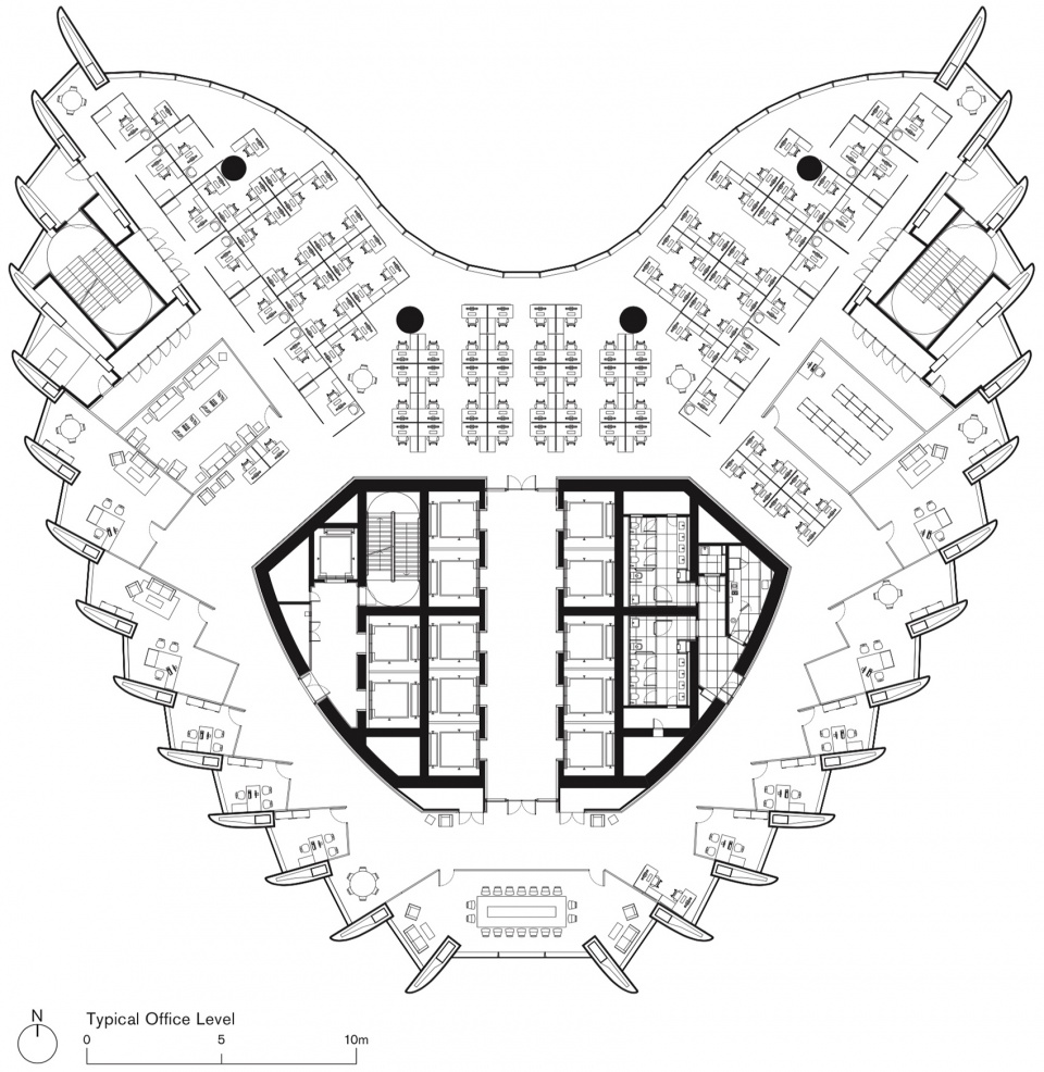 科威特国家银行新总部丨Foster + Partners-50