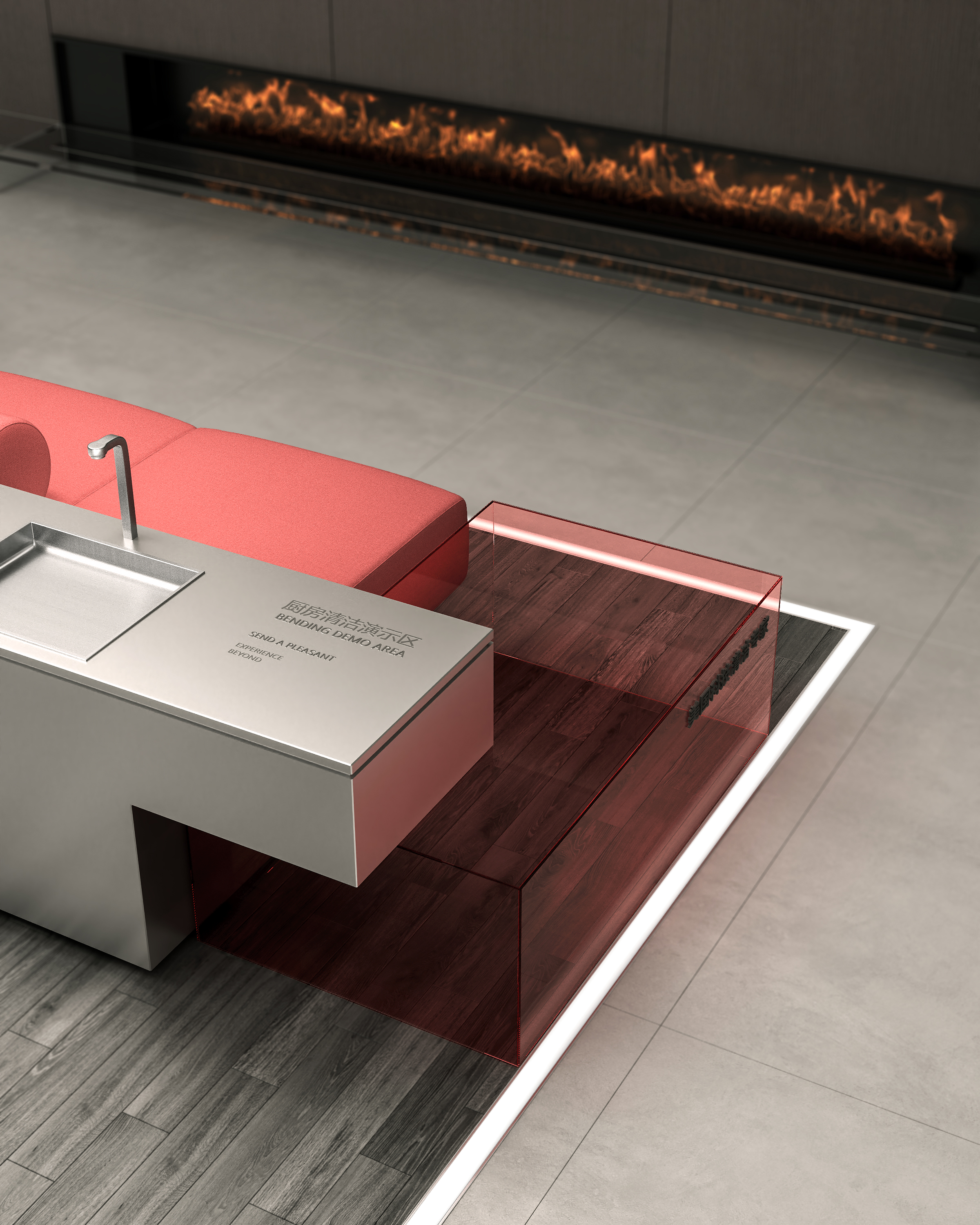 Shark旗舰店+标准店+体验区设计丨inDareSpace-17