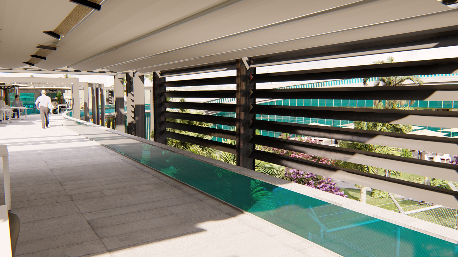 food court , shops & bank design-40