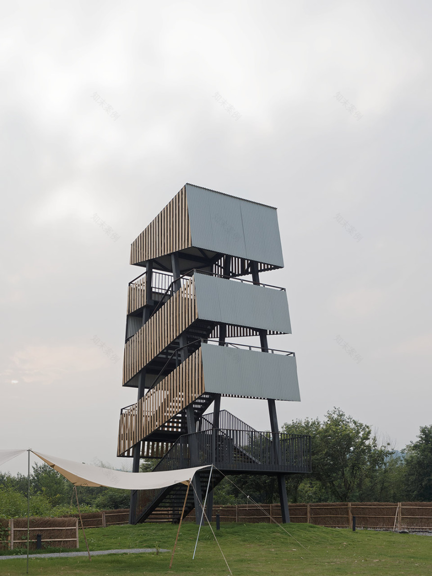 湖州溪南村小而美咖啡营地微聚落丨中国湖州丨体集建筑-43