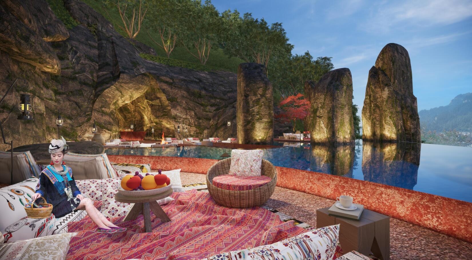 天然溶洞洞穴民宿设计——AD国际-0