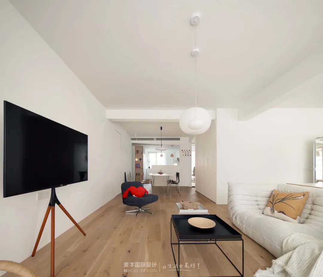 MHOO|十里春晓127㎡现代北欧：白木暖光屿-15